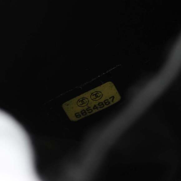 CHANEL Black Caviar Leather Logo Vanity Bag - Picture 6 of 11